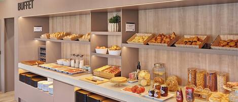Daily buffet breakfast (EUR 9.50 per person)