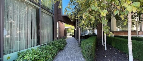 Enceinte de l’hébergement