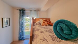 2 Schlafzimmer, Schreibtisch, kostenloses WLAN, Bettwäsche