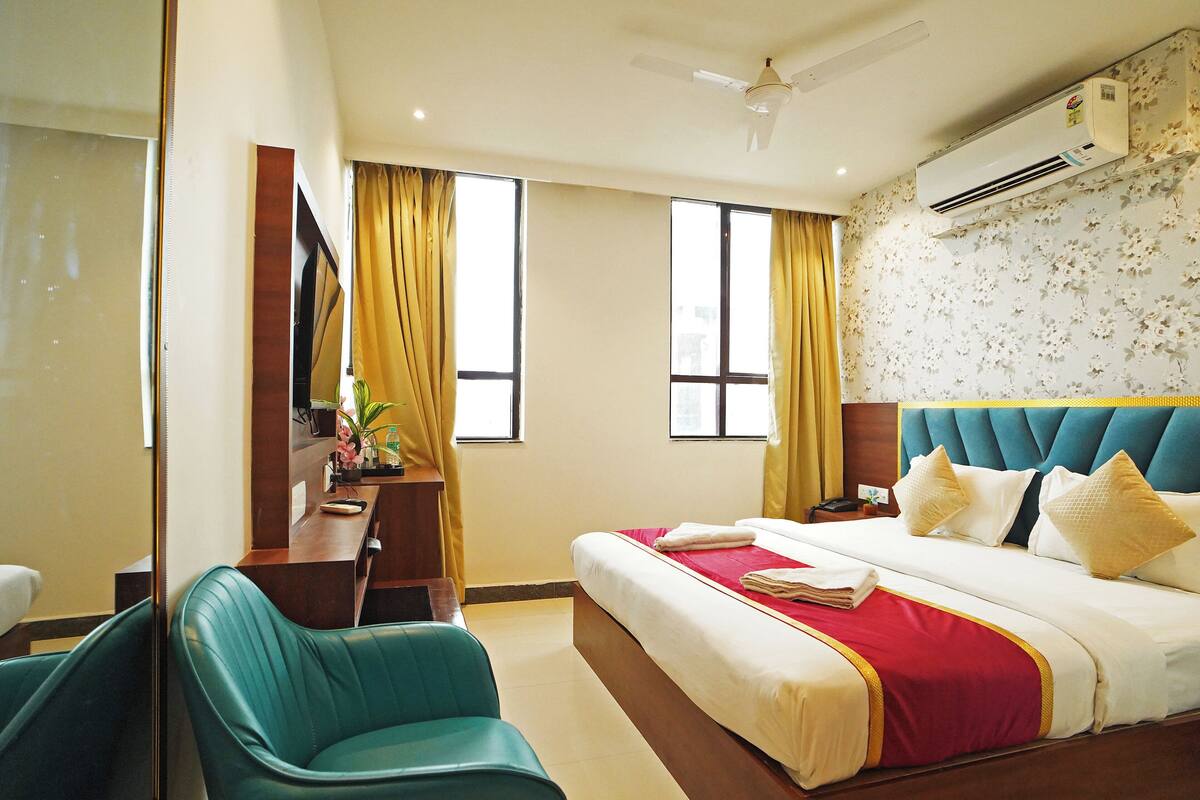 Kahden hengen superior-huone | Egyptinpuuvillaiset lakanat, ylelliset vuodevaatteet