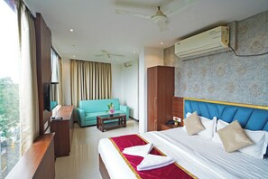 Premium-huone | Egyptinpuuvillaiset lakanat, ylelliset vuodevaatteet