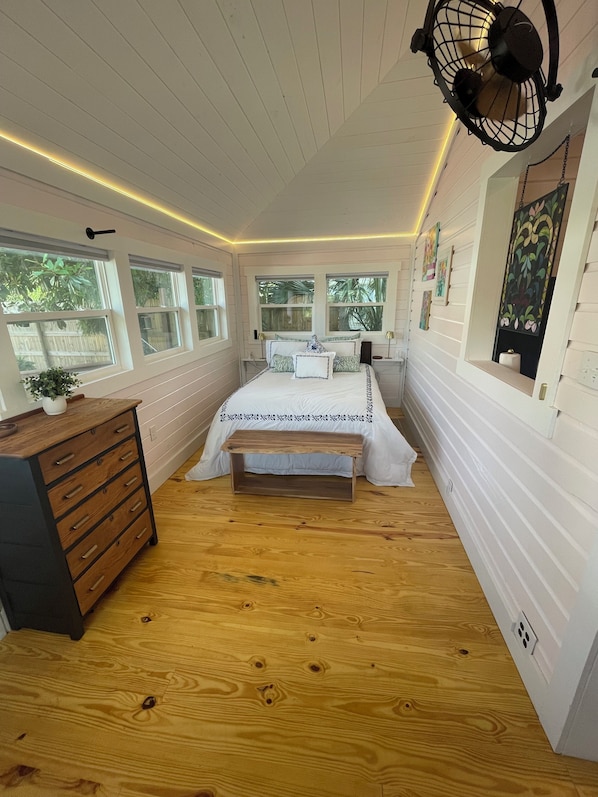 1 bedroom, iron/ironing board, travel crib, free WiFi