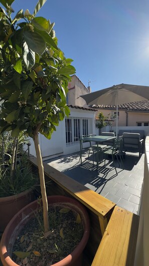 Restauration en plein air