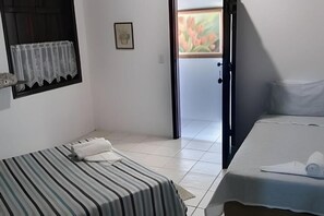 1 غرفة نوم وملاءات أسرّة