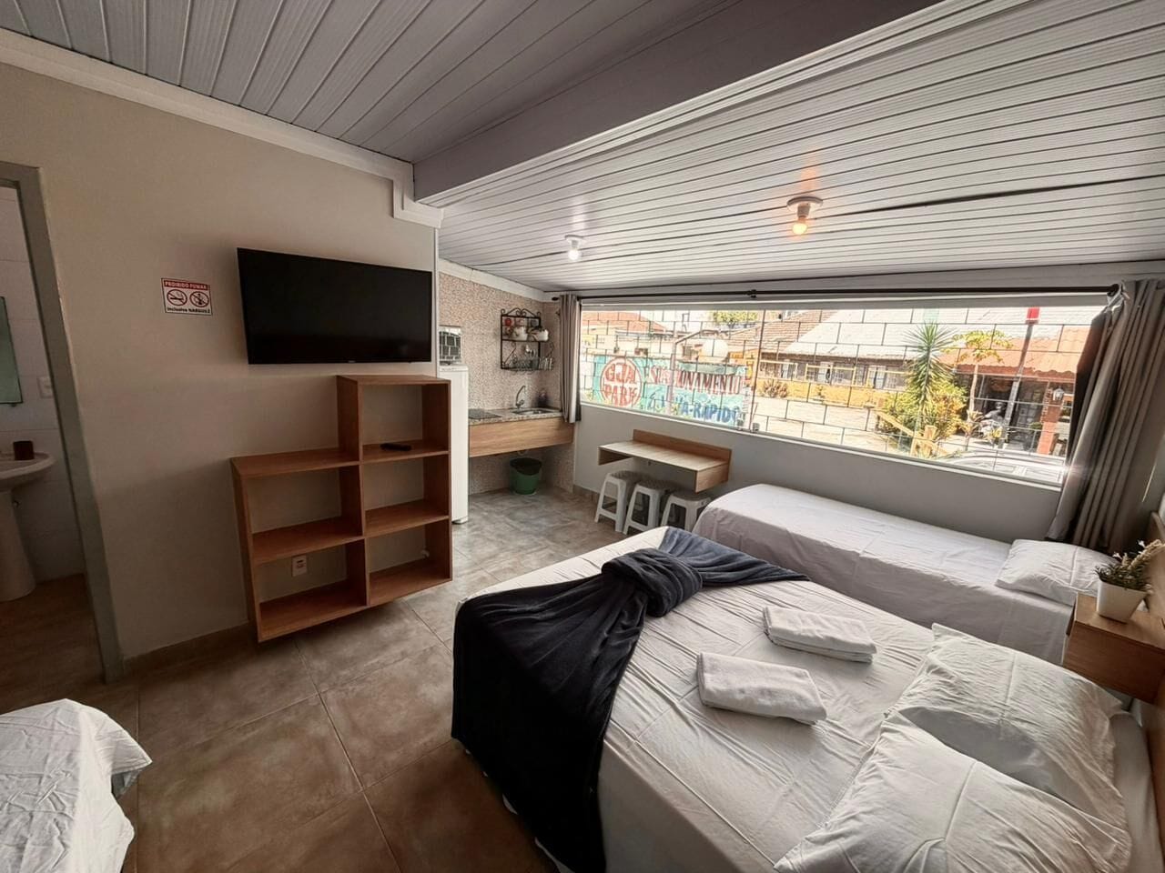 1 habitación, ropa de cama hipoalergénica, wifi gratis y ropa de cama 