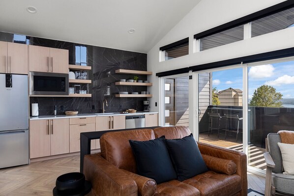 TV connectée, cheminée