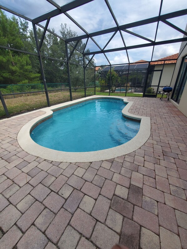 Pool - Spacious 5-Bdrm, 4-Bth Home w/Private Pool & Game Room Minutes from Theme Parks (Kissimmee)