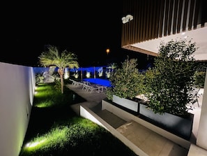 Vista para o jardim