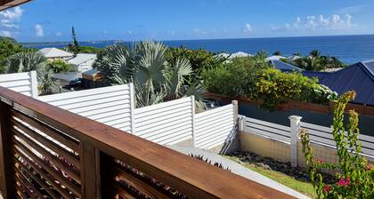 Belle vue mer, environnement paisible, proche plages et commerces