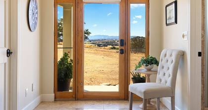 Whispering Oaks Manor | Elegant Wine Country Estate with Pool & Scenic Views