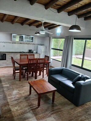 Family Cabin, Garden View | Living area | LED TV