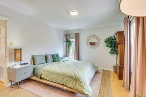 2 chambres, bureau, fer et planche à repasser, accès Internet
