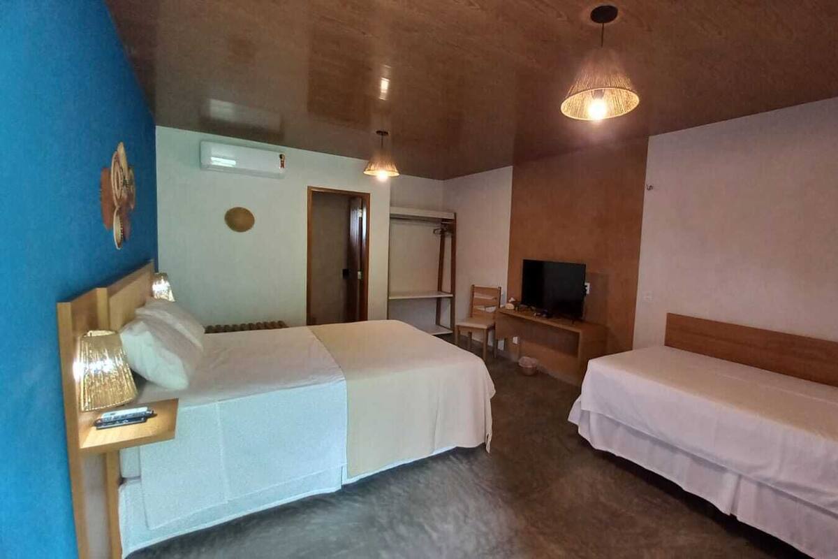 Wifi gratis y ropa de cama