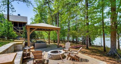 Lakefront Escape w/ Dock & Fire Pit: Sleeps 12