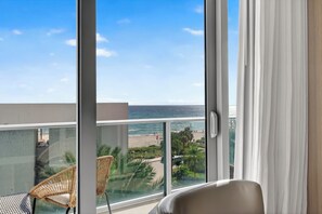 Interior - Wake Up to the Sound of Waves in a Stylish Condo (Hollywood)