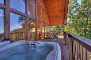 Baignoire à remous extérieure