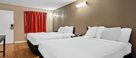 Premium bedding, free WiFi, bed sheets
