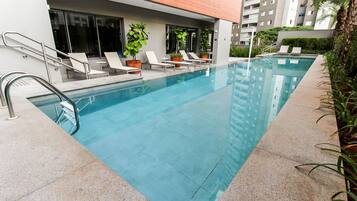 Apartment | Pool | Outdoor pool, open 6:00 AM to 11:00 PM, pool umbrellas, sun loungers