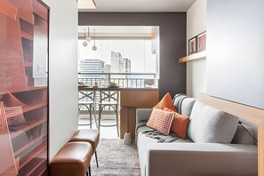 Apartment | Living area - Prime Vitrali Moema II (São Paulo)