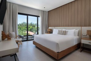 Deluxe Room, 1 Queen Bed (Balcony) | In-room safe, individually decorated, individually furnished