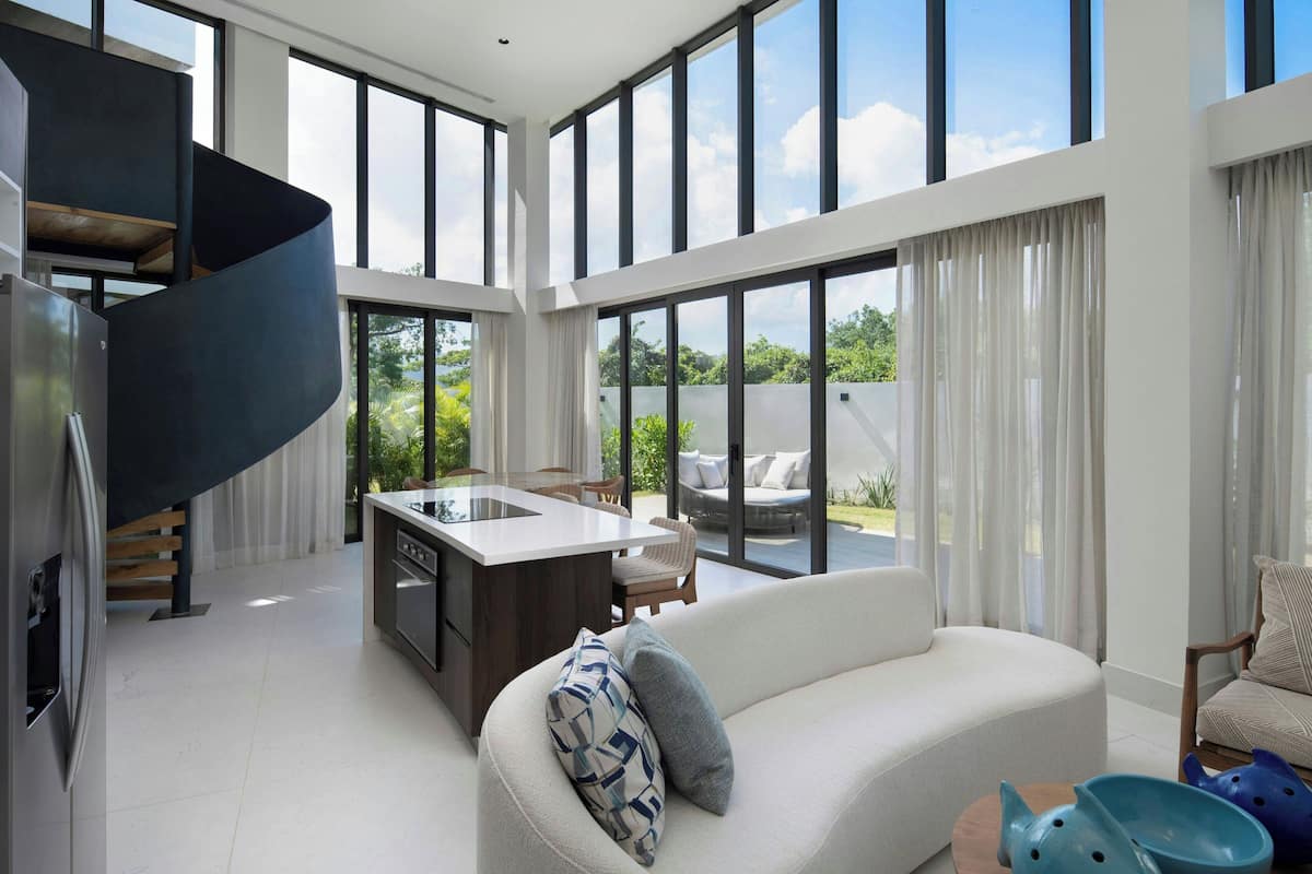 Villa, 2 habitaciones, no fumadores (Terrace) | Caja fuerte, decoración individual, mobiliario individual