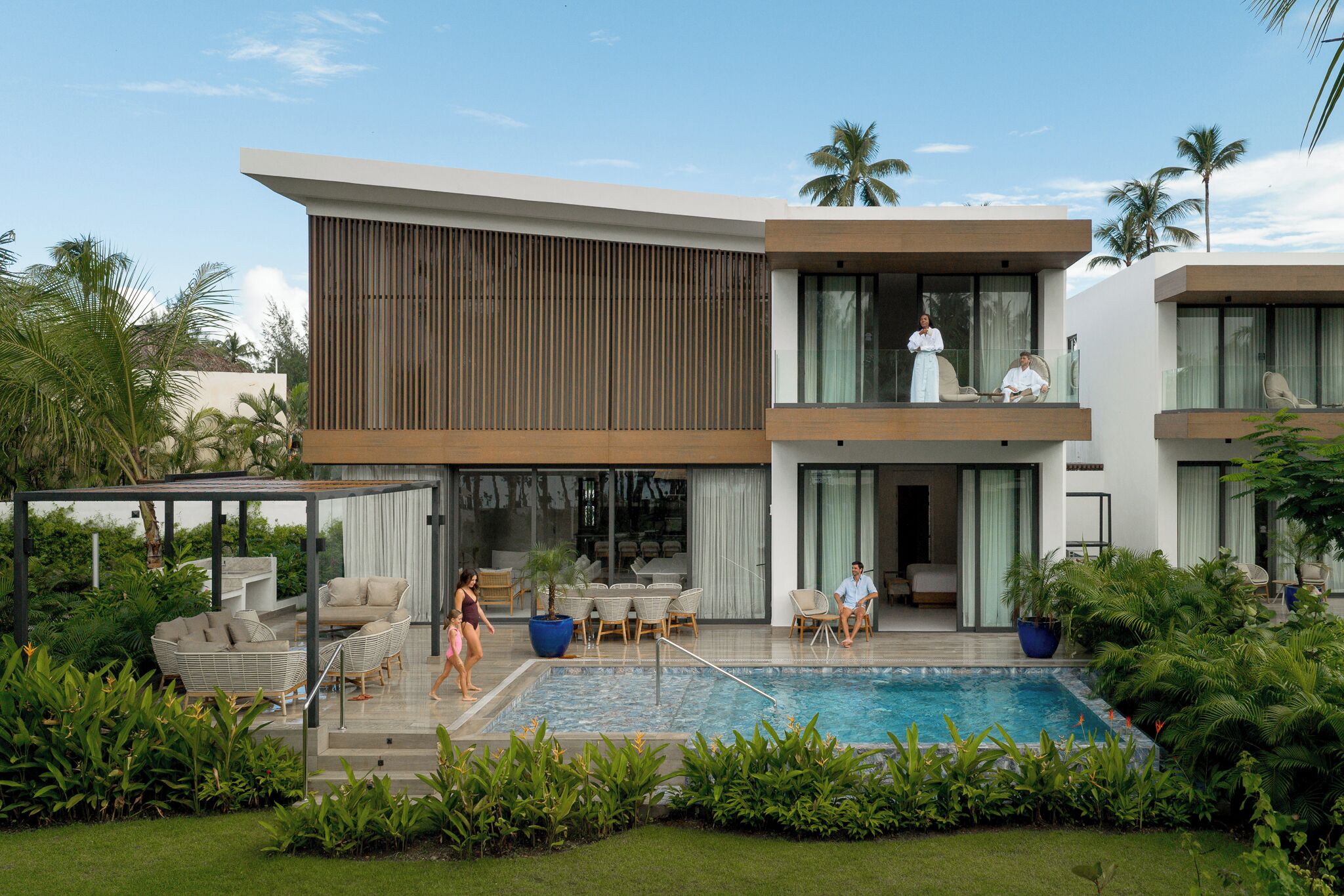 Villa, 4 Bedrooms, Balcony, Ocean View (Balcony) | In-room safe, individually decorated, individually furnished