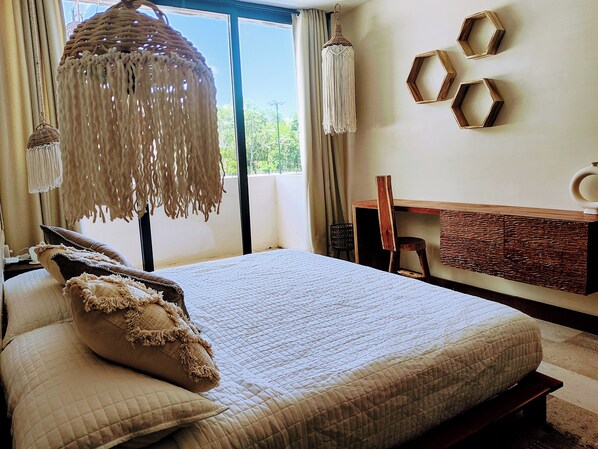 1 dormitorio, tabla de planchar con plancha, wifi gratis y ropa de cama