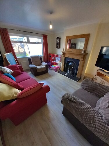 Lovely big family home with locked off street parking.