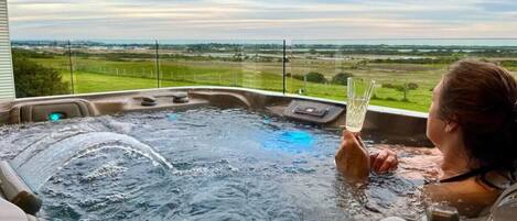 Bain à remous extérieur