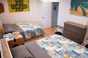 2 habitaciones, tabla de planchar con plancha y wifi gratis 