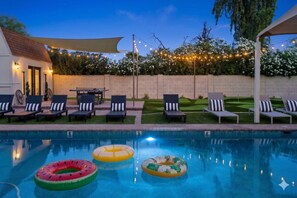 Beheizter Pool