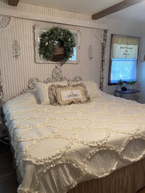 2 soverom, strykejern/-brett, wi-fi og sengetøy