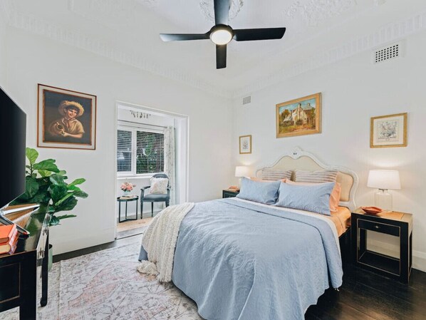 1 間睡房、熨斗/熨衫板、可攜式嬰兒床、免費 Wi-Fi