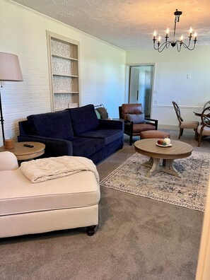 TV - Charming 2-bedroom guesthouse in Connelly Springs (Connelly Springs)