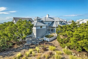 Exterior - Family home with ocean views of bald head island; plenty of deck space and screened in porch (Bald Head Island)