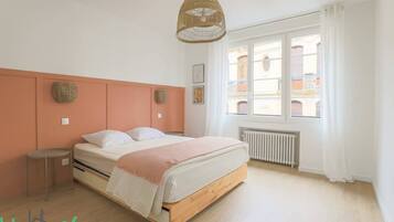 2 chambres, fer et planche à repasser, lit parapluie, Wi-Fi