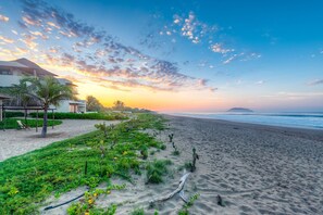 Accommodatie ligt op het strand