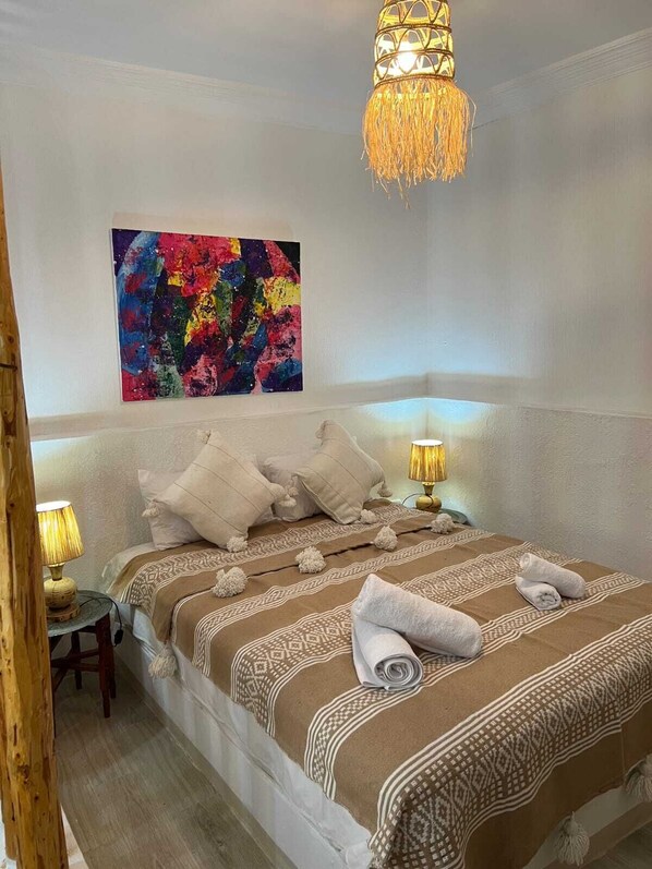 1 chambre, draps fournis