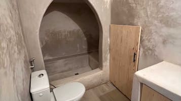 Towels, soap, toilet paper