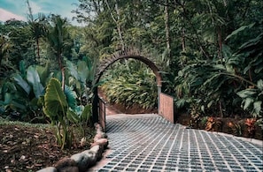 Fachada de la propiedad