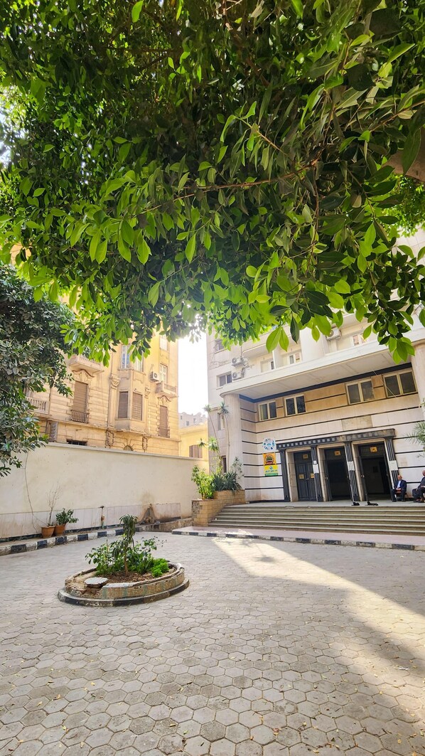 Voorkant van accommodatie