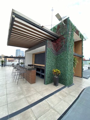 Outdoor dining - Private apartment with amenities. (Ciudad de México)