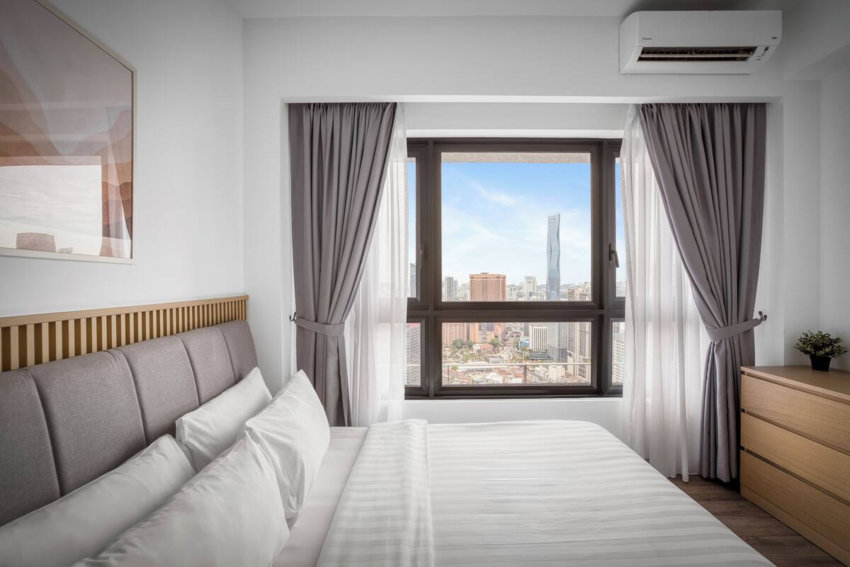 Egyptian cotton sheets, premium bedding, down duvets, memory-foam beds