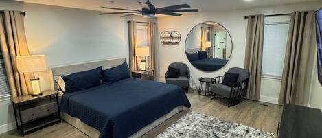 4 chambres, fer et planche Ă repasser, Wi-Fi, draps fournis