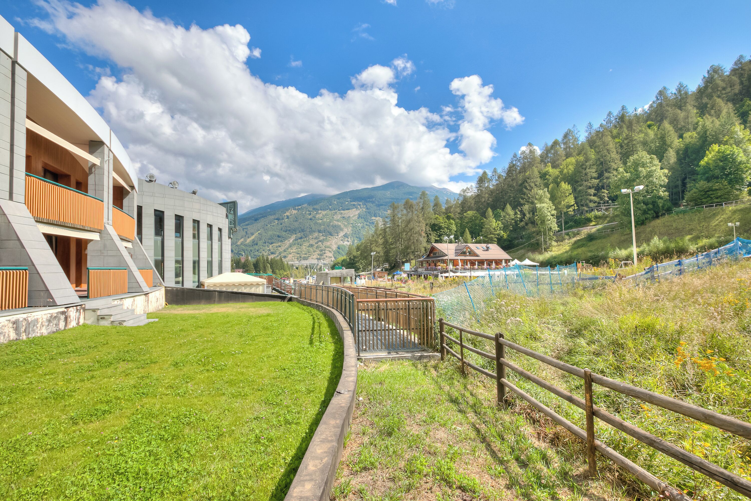 Enceinte de l’hébergement