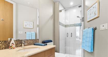 Top Floor Penthouse with Pool, gym and Boat Slip