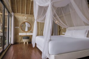 Vila | 1 kamar tidur, setrika/meja setrika, dan seprai linen