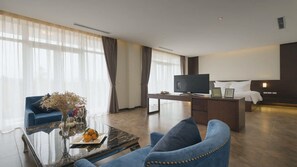 Premium Double Room, Balcony | Free minibar items, in-room safe, individually decorated - Tuan Chau Hanoi Hotel (Hanoi)