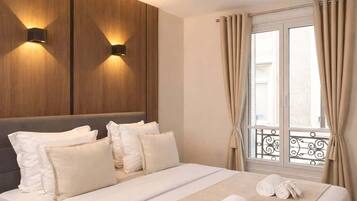 1 chambre, fer et planche Ă repasser, lit parapluie, Wi-Fi