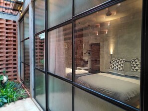 Chambre Double, vue jardin | Vue sur le jardin